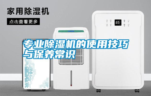 專業(yè)除濕機(jī)的使用技巧與保養(yǎng)常識