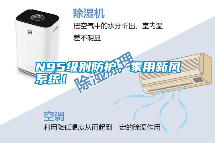 N95級別防護，家用新風系統(tǒng)！