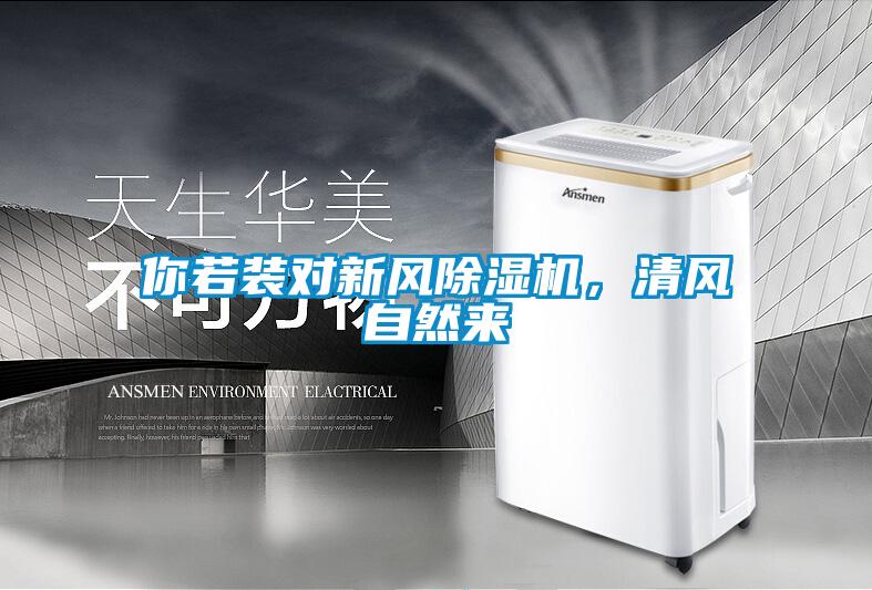 你若裝對(duì)新風(fēng)除濕機(jī)，清風(fēng)自然來