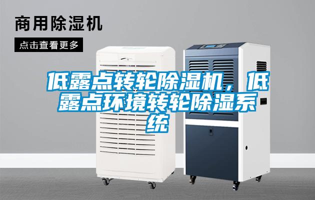低露點(diǎn)轉(zhuǎn)輪除濕機(jī)，低露點(diǎn)環(huán)境轉(zhuǎn)輪除濕系統(tǒng)