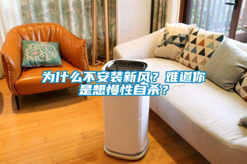 為什么不安裝新風(fēng)？難道你是想慢性自殺？