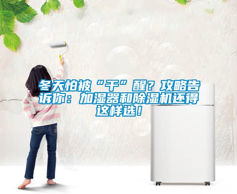 冬天怕被“干”醒？攻略告訴你：加濕器和除濕機(jī)還得這樣選！