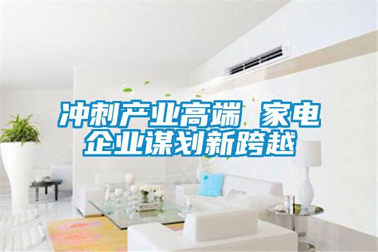 沖刺產業(yè)高端 家電企業(yè)謀劃新跨越
