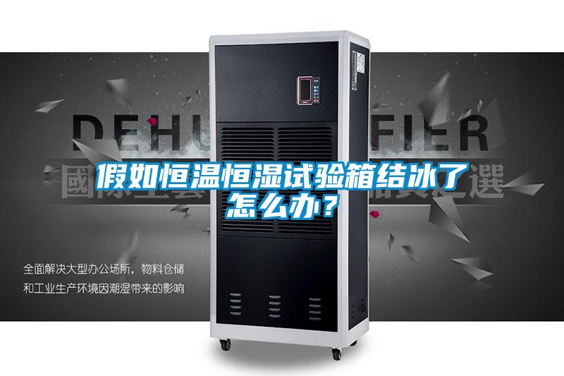 假如恒溫恒濕試驗(yàn)箱結(jié)冰了怎么辦？