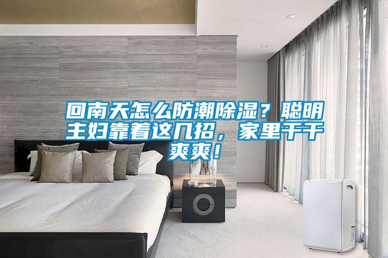 回南天怎么防潮除濕？聰明主婦靠著這幾招，家里干干爽爽！