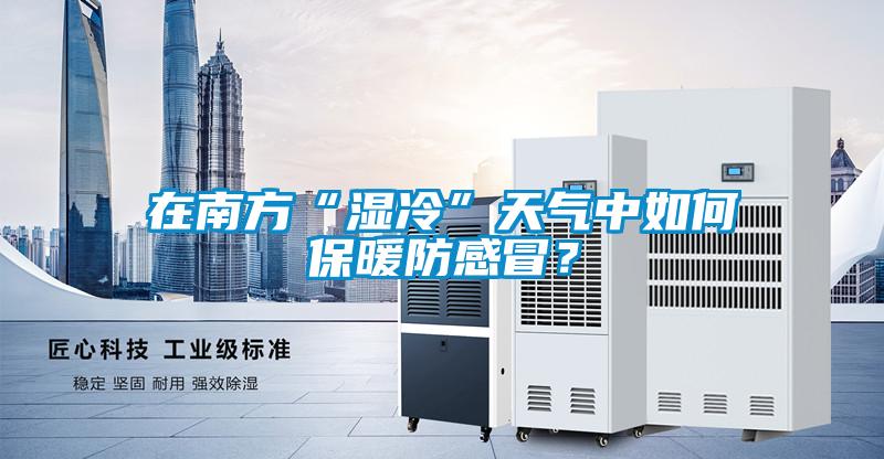 在南方“濕冷”天氣中如何保暖防感冒？