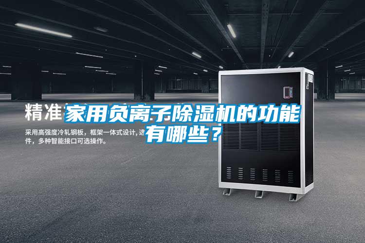 家用負離子除濕機的功能有哪些？