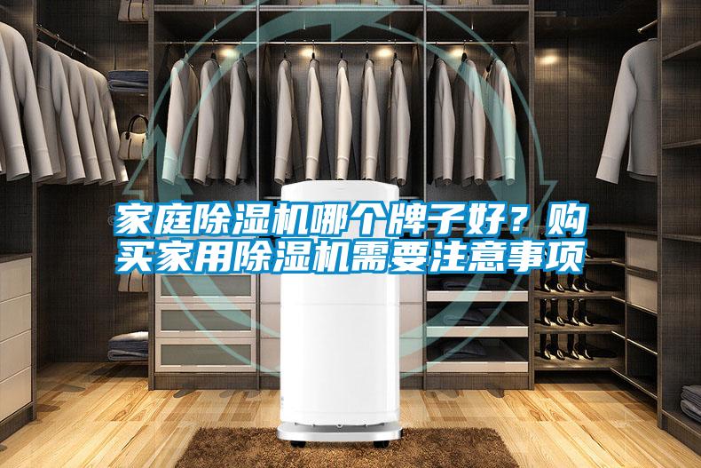 家庭除濕機(jī)哪個(gè)牌子好?購(gòu)買家用除濕機(jī)需要注意事項(xiàng)