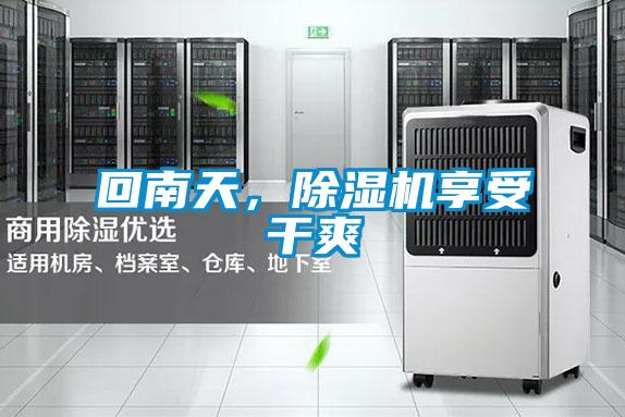回南天，除濕機享受干爽
