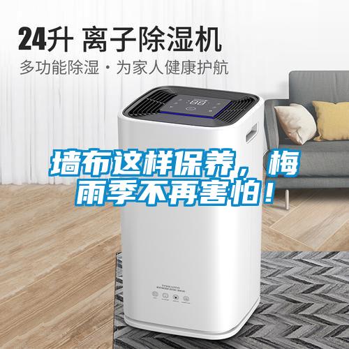 墻布這樣保養(yǎng)，梅雨季不再害怕！