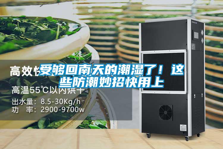 受夠回南天的潮濕了！這些防潮妙招快用上
