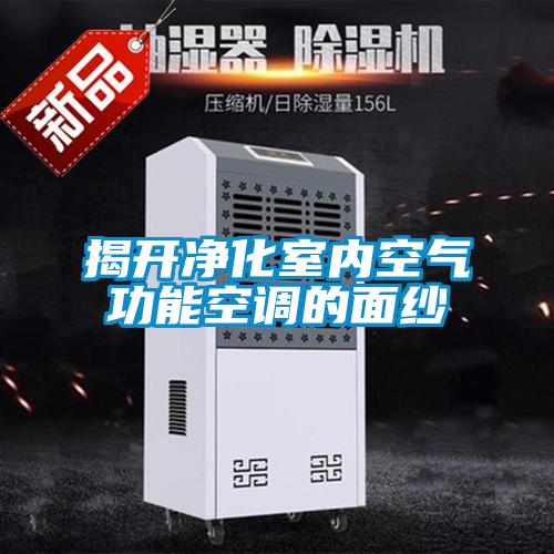 揭開凈化室內(nèi)空氣功能空調(diào)的面紗