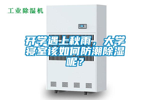 開學遇上秋雨，大學寢室該如何防潮除濕呢？