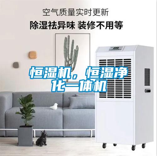 恒濕機，恒濕凈化一體機