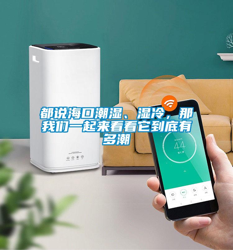 都說?？诔睗?、濕冷，那我們一起來看看它到底有多潮