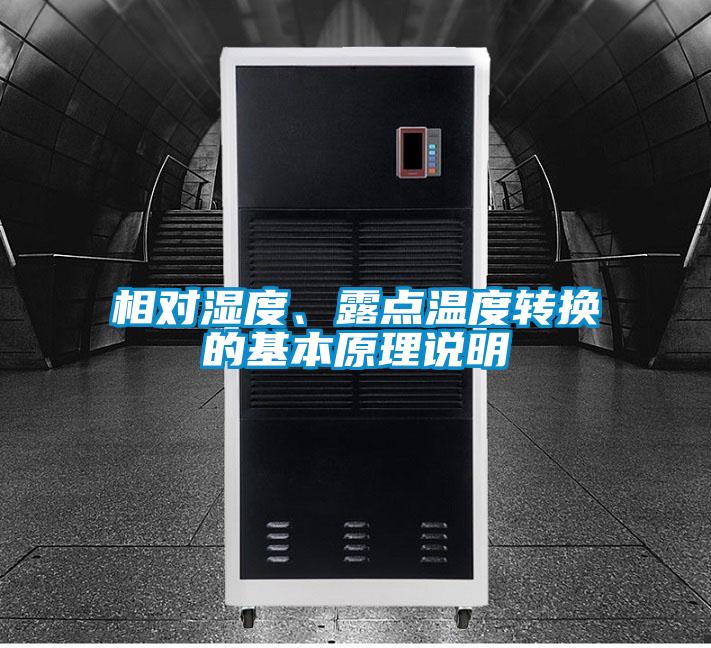相對(duì)濕度、露點(diǎn)溫度轉(zhuǎn)換的基本原理說明