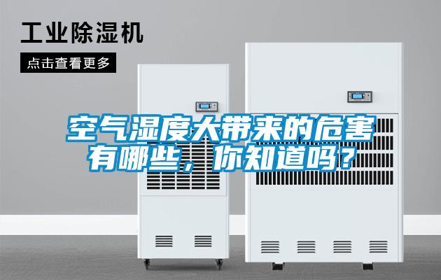 空氣濕度大帶來的危害有哪些，你知道嗎？