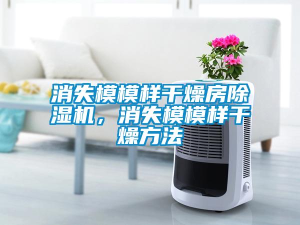 消失模模樣干燥房除濕機(jī)，消失模模樣干燥方法