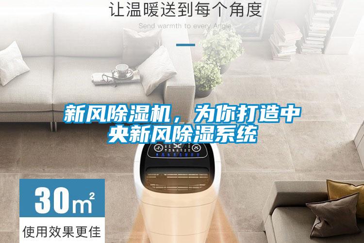 新風(fēng)除濕機，為你打造中央新風(fēng)除濕系統(tǒng)