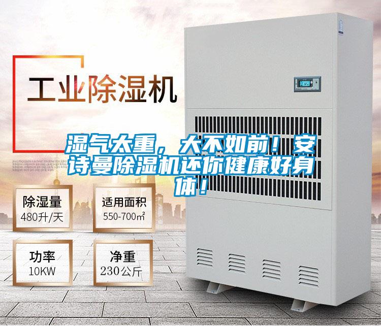 濕氣太重，大不如前！安詩曼除濕機還你健康好身體！