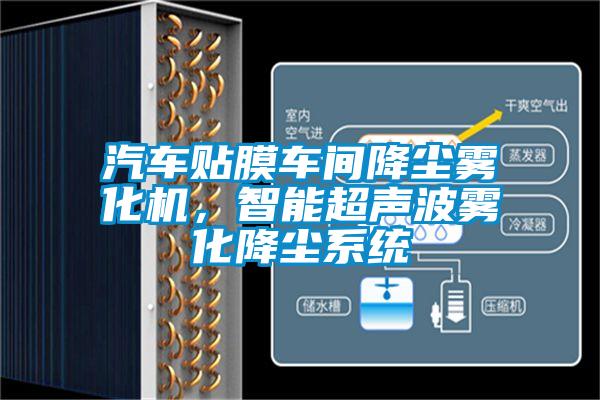 汽車貼膜車間降塵霧化機(jī)，智能超聲波霧化降塵系統(tǒng)