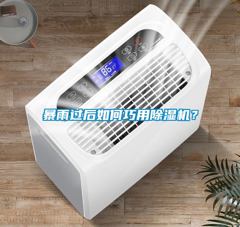 暴雨過(guò)后如何巧用除濕機(jī)？