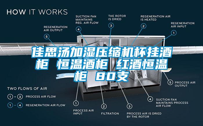 佳思湯加濕壓縮機(jī)杯掛酒柜 恒溫酒柜 紅酒恒溫柜 80支