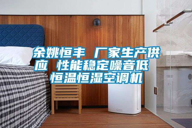 余姚恒豐 廠家生產供應 性能穩(wěn)定噪音低 恒溫恒濕空調機