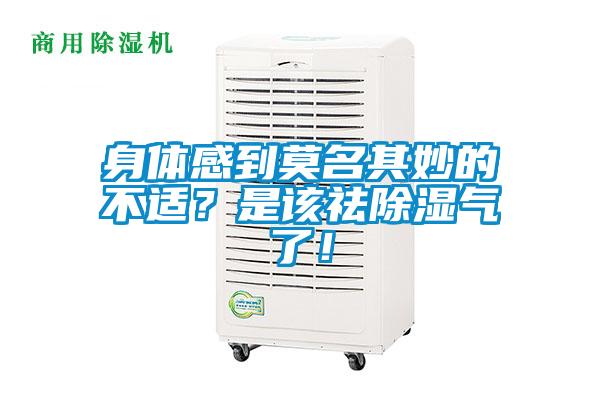 身體感到莫名其妙的不適？是該祛除濕氣了！