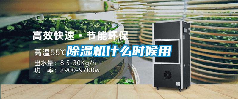 除濕機(jī)什么時候用