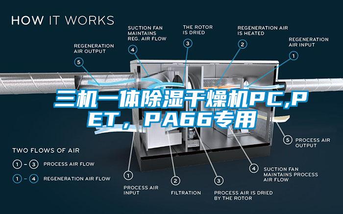 三機(jī)一體除濕干燥機(jī)PC,PET，PA66專用