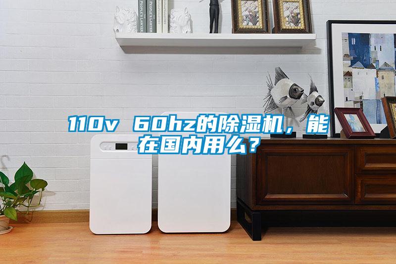110v 60hz的除濕機(jī)，能在國(guó)內(nèi)用么？
