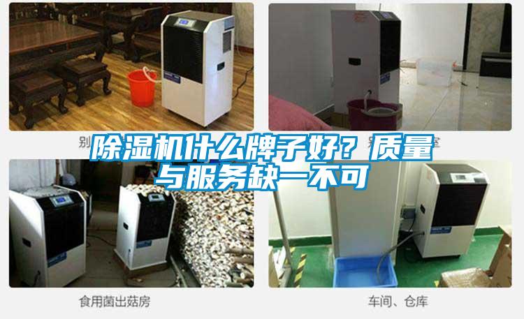 除濕機什么牌子好？質量與服務缺一不可