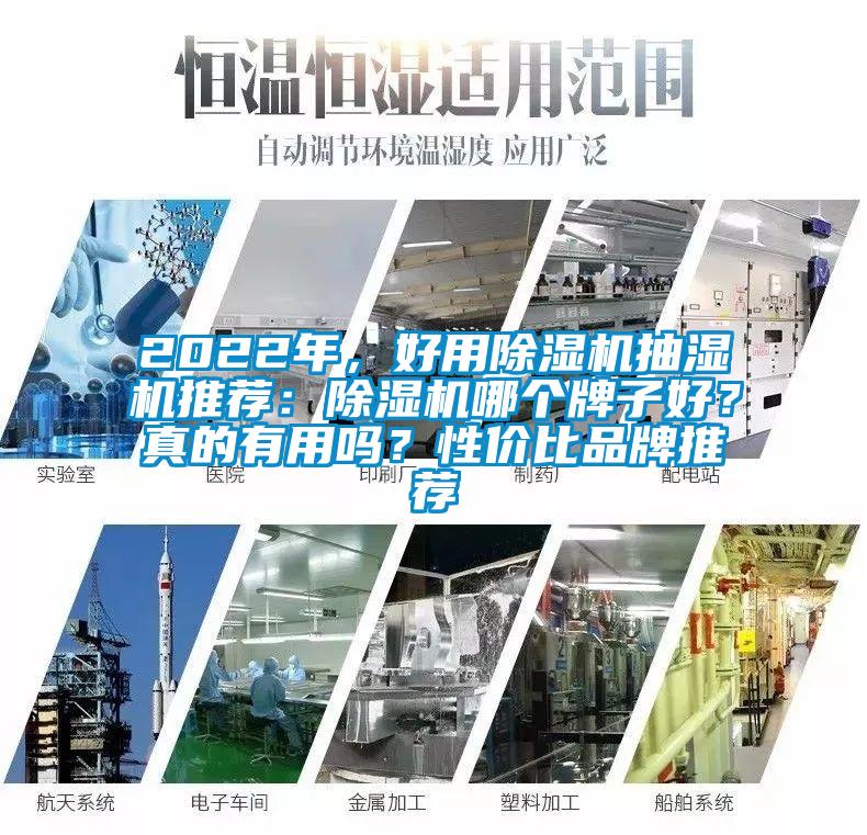 2022年，好用除濕機抽濕機推薦：除濕機哪個牌子好？真的有用嗎？性價比品牌推薦