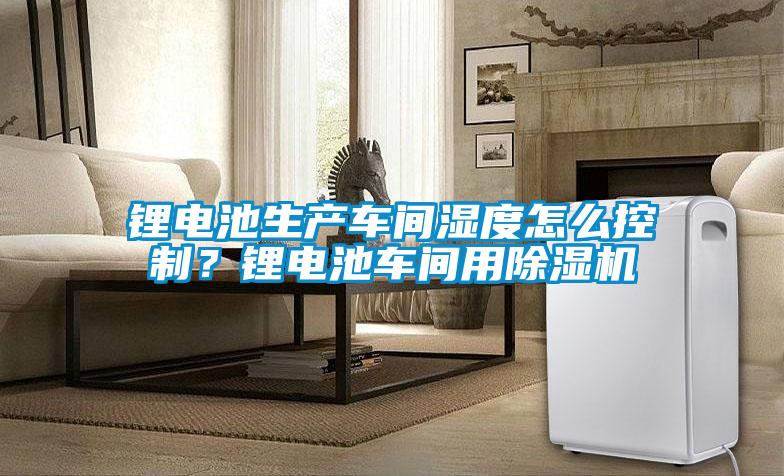 鋰電池生產(chǎn)車間濕度怎么控制？鋰電池車間用除濕機(jī)