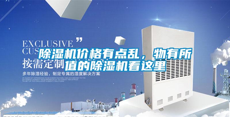 除濕機價格有點亂，物有所值的除濕機看這里