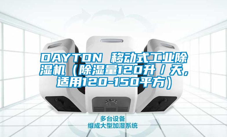 DAYTON 移動式工業(yè)除濕機(jī)（除濕量120升／天，適用120-150平方）