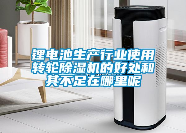 鋰電池生產(chǎn)行業(yè)使用轉(zhuǎn)輪除濕機的好處和其不足在哪里呢