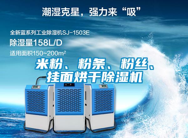 米粉、粉條、粉絲、掛面烘干除濕機(jī)
