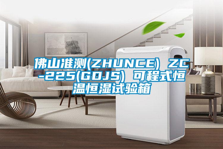 佛山準(zhǔn)測(cè)(ZHUNCE) ZC-225(GDJS) 可程式恒溫恒濕試驗(yàn)箱
