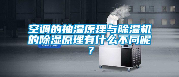 空調(diào)的抽濕原理與除濕機的除濕原理有什么不同呢？