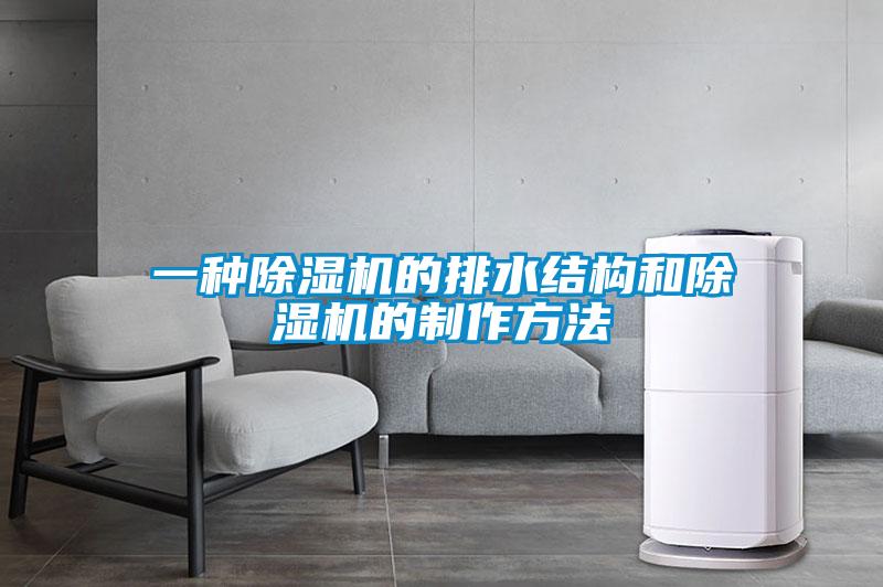 一種除濕機(jī)的排水結(jié)構(gòu)和除濕機(jī)的制作方法