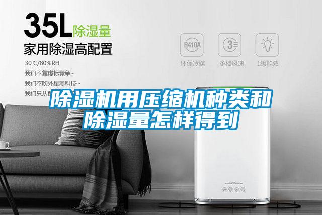 除濕機(jī)用壓縮機(jī)種類(lèi)和除濕量怎樣得到