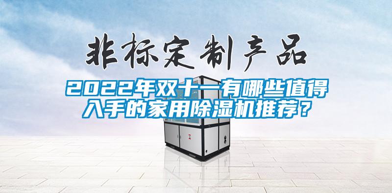 2022年雙十一有哪些值得入手的家用除濕機(jī)推薦？