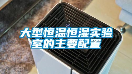 大型恒溫恒濕實(shí)驗(yàn)室的主要配置