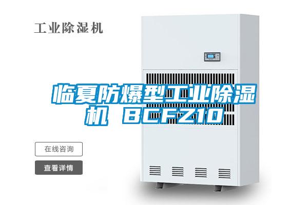 臨夏防爆型工業(yè)除濕機 BCFZ10