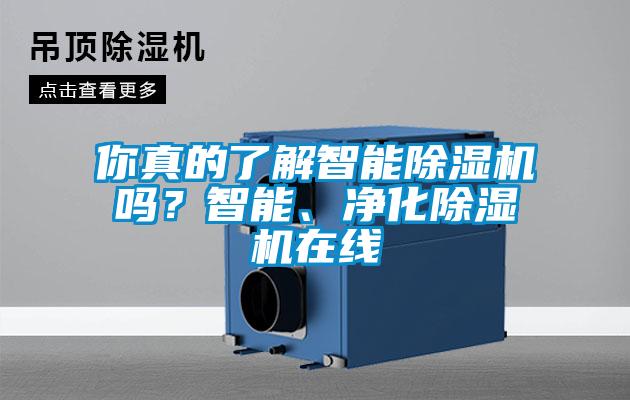 你真的了解智能除濕機(jī)嗎？智能、凈化除濕機(jī)在線