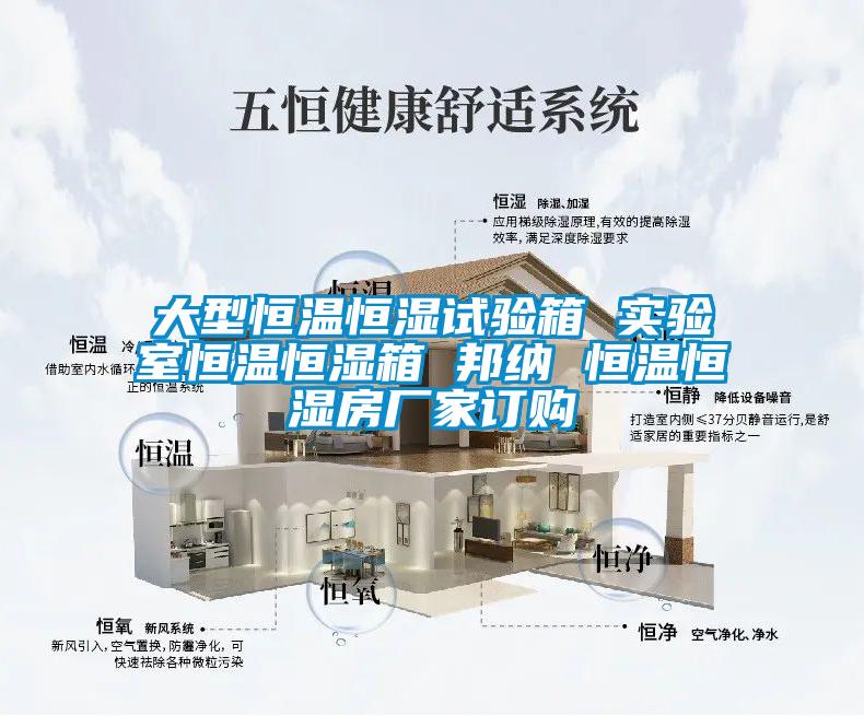 大型恒溫恒濕試驗(yàn)箱 實(shí)驗(yàn)室恒溫恒濕箱 邦納 恒溫恒濕房廠家訂購(gòu)