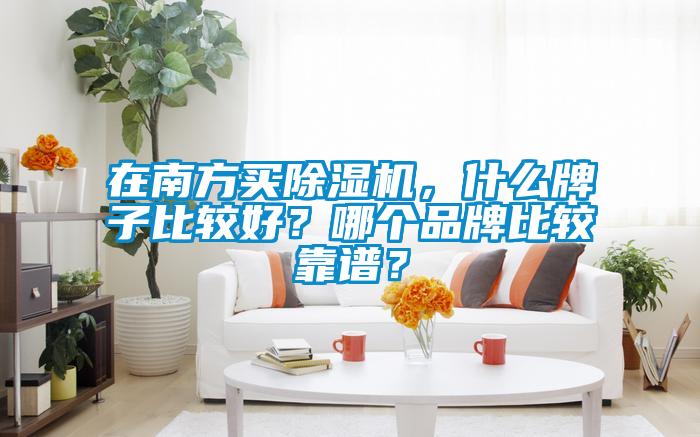 在南方買除濕機(jī)，什么牌子比較好？哪個(gè)品牌比較靠譜？