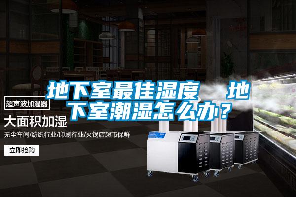 地下室最佳濕度  地下室潮濕怎么辦？
